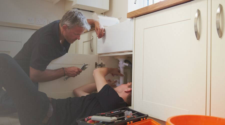 Professional burst pipe repair services in Krakow, WI